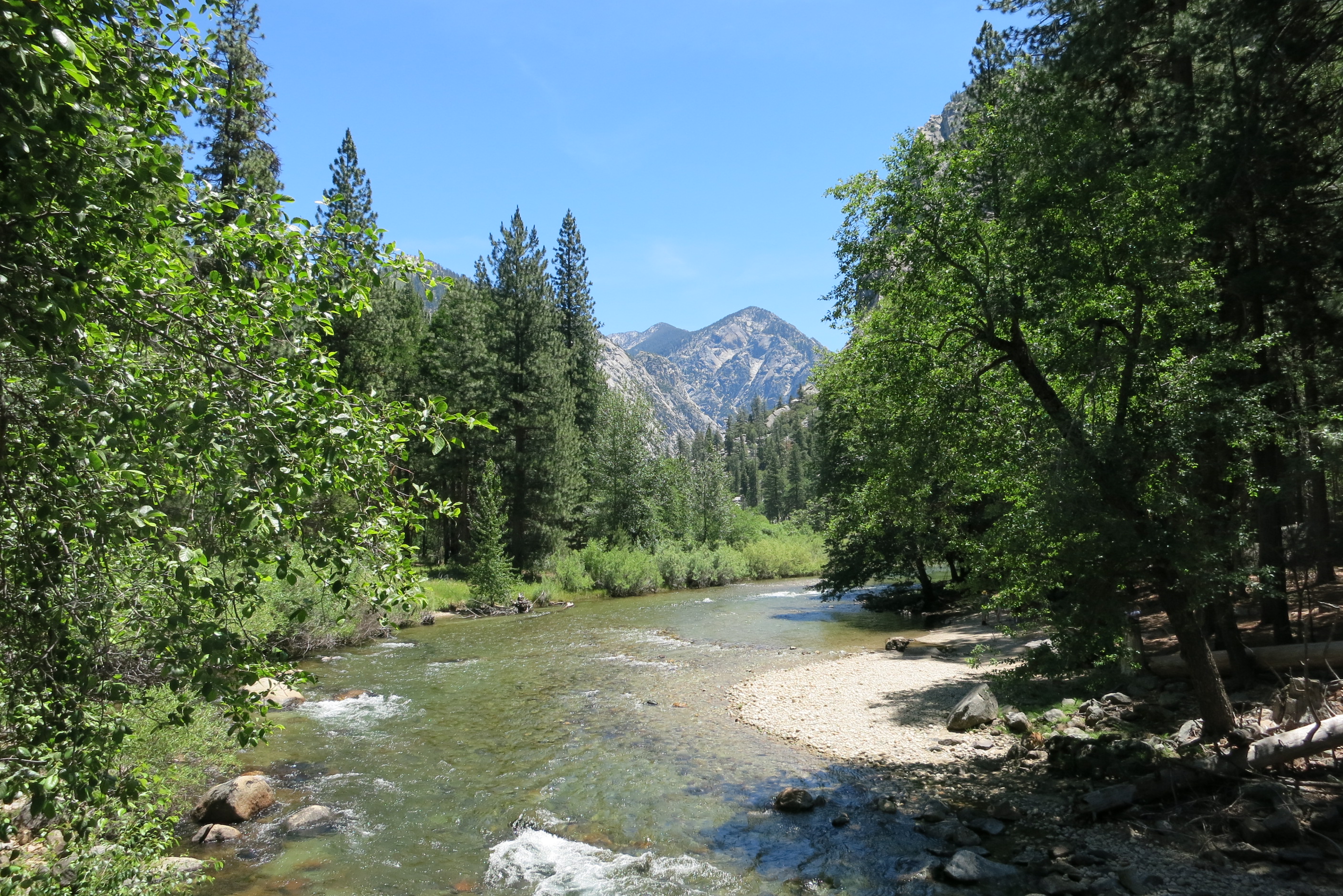Sierra mountains landscape